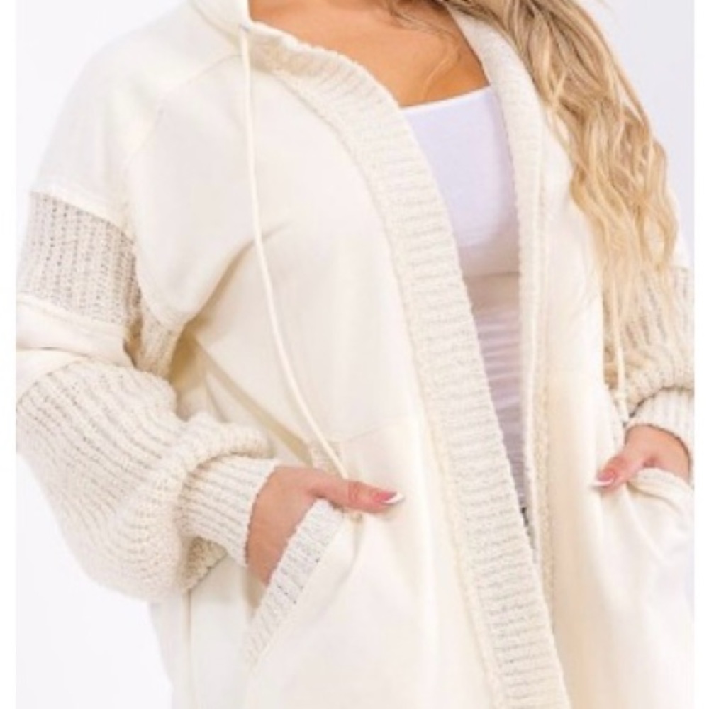 Cozy Cream Knit Women's Sweater